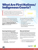 What are First Nations/Indigenous Courts? - Customizable (English)