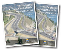 Design Build Standard Specifications for Highway Construction 2013